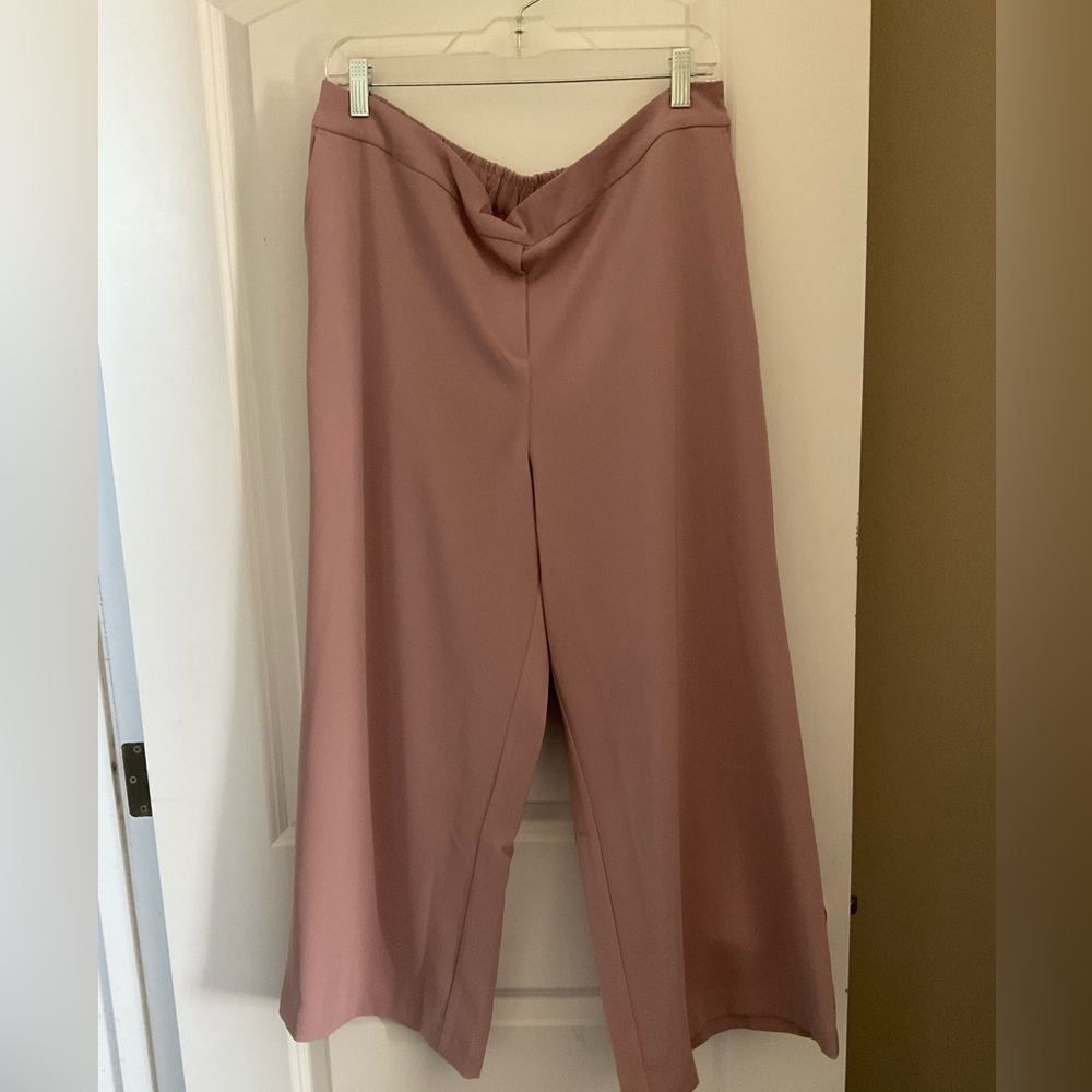 J.Jill Wearever Easy-Care Woven Wide-Leg Crops